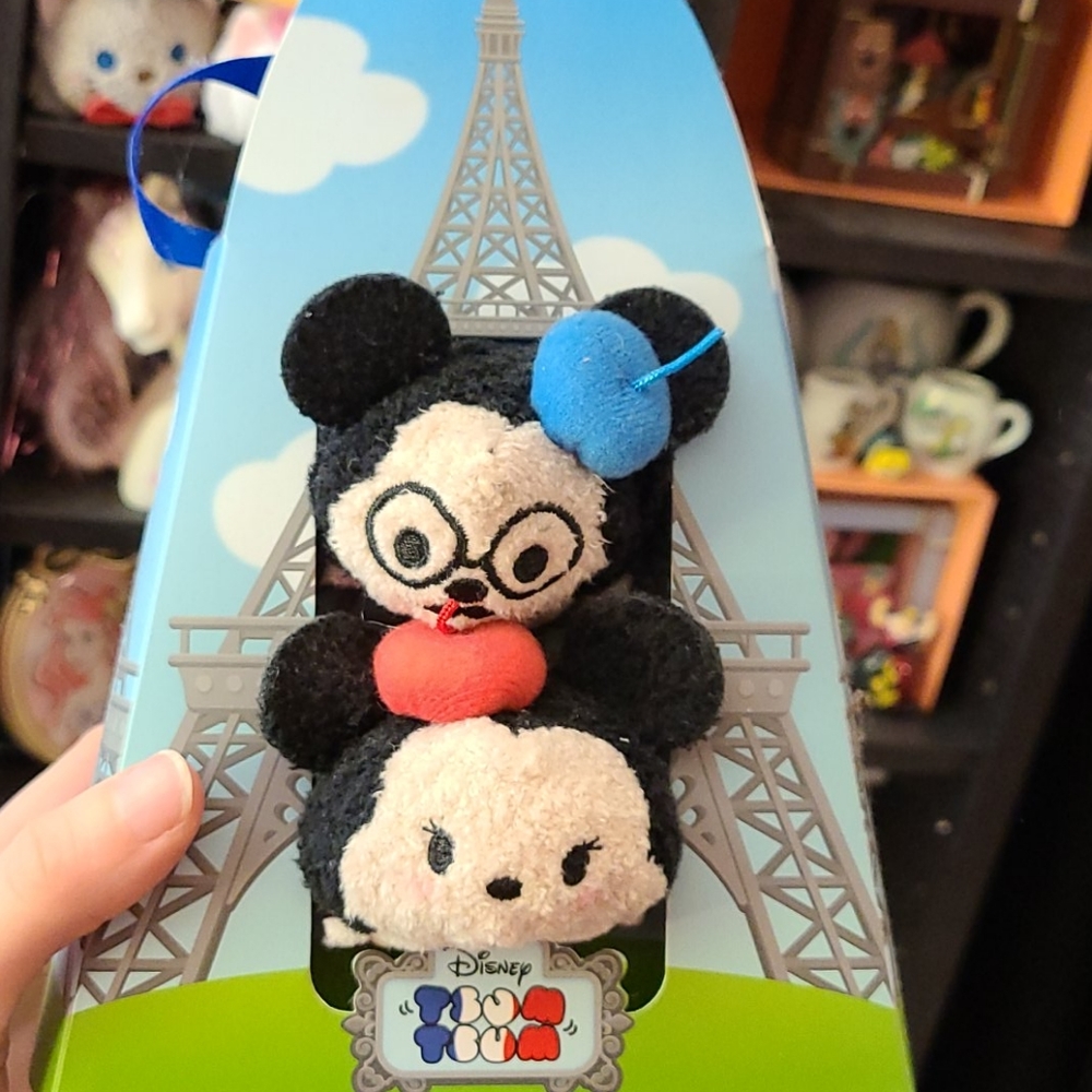 Paris Disney Mickey and Minnie Tsum Tsum